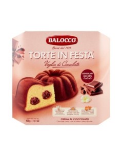 Balocco Gâteau Festif Chocolat - 400 gr - Livraison gratuite en EUROPE et au Royaume-Uni