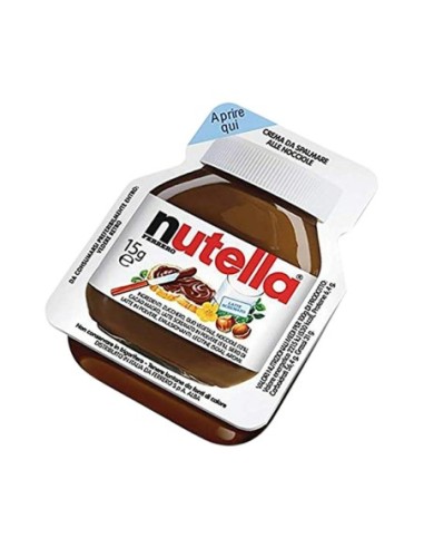 Ferrero Nutella Single Portion 120 pcs - 1.8 Kg - Free shipping delivered to EUROPE and UK