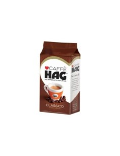 Hag Decaffeinated Ground Coffee Classic - 250 gr - Free shipping delivered to EUROPE and UK