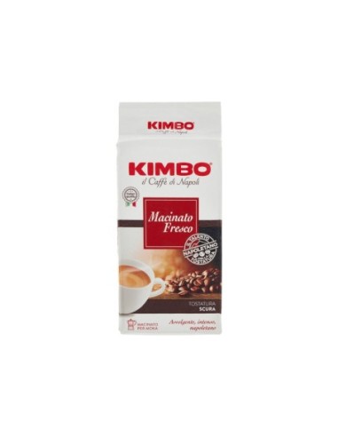 Kimbo Freshly Ground Coffee - 250 gr - Free shipping delivered to EUROPE and UK