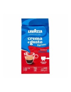 Lavazza Caffe Macinato per Macchina Espresso Crema e Gusto Classico - 250 gr - Kostenloser Versand nach Europa und Großbritannie