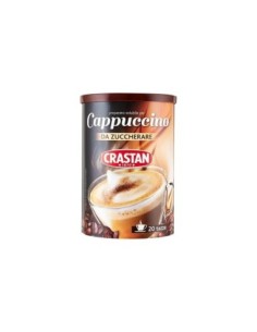 Crastan Cappuccino Senza Zucchero - 250 gr - Free shipping delivered to EUROPE and UK