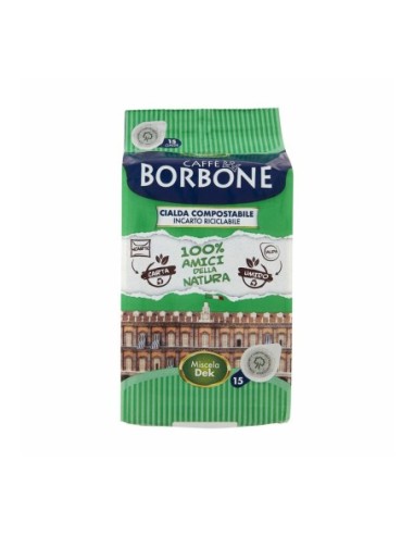 Borbone Caffe Dek - 15 Dosettes - Livraison gratuite en EUROPE et au Royaume-Uni