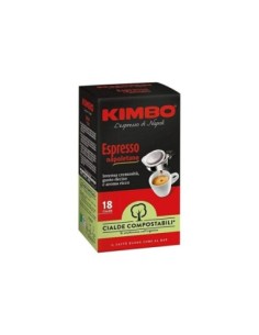 Kimbo Café Express Napolitain - 15 Dosettes - Livraison gratuite en EUROPE et au Royaume-Uni