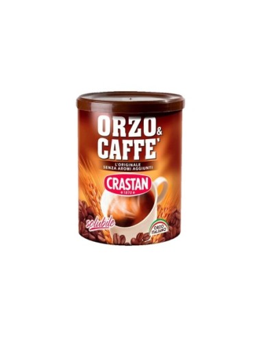 Crastan Orzo e Caffe Solubile - 120 gr - Free shipping delivered to EUROPE and UK