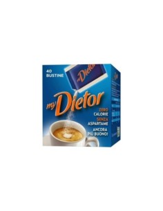 Édulcorant Dietor - 40 Sachets - Livraison gratuite en EUROPE et au Royaume-Uni