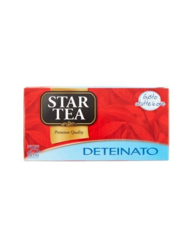 Star Tea Decaffeinated - 25 Filters - Free shipping delivered to EUROPE and UK