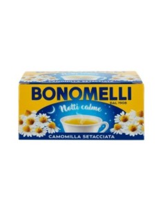 Bonomelli Chamomile Tea - 18 Filters - Free shipping delivered to EUROPE and UK