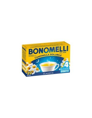 Bonomelli Camomille Soluble - 20 pcs - Livraison gratuite en EUROPE et au Royaume-Uni