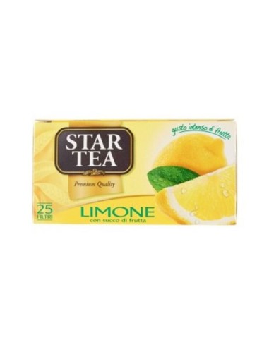 Star Tea Limone - 25 Filtres - Livraison gratuite en EUROPE et au Royaume-Uni