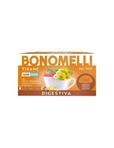 Bonomelli Digestive Herbal Tea - 16 Filters - Free shipping delivered to EUROPE and UK