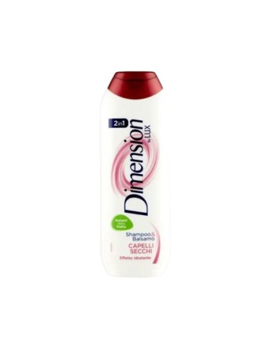 Dimension 2 in 1 Dry Hair Shampoo and Conditioner - 250 ml - Free shipping delivered to EUROPE and UK