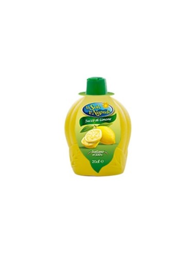 O Sole e Napule Limonissimo (lemon juice) - 200 ml - Free shipping delivered to EUROPE and UK