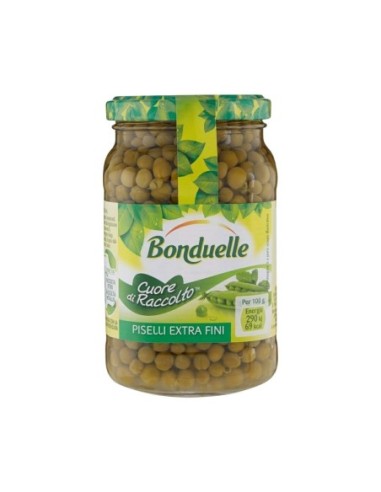 Bonduelle Piselli Extrafini - 330 gr - Free shipping delivered to EUROPE and UK