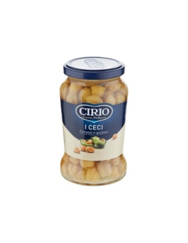 Cirio Chunky and Tasty Chickpeas - 370 gr - Free shipping delivered to EUROPE and UK