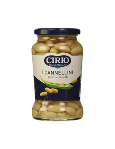 Cirio Cannellini Beans - 370 gr - Free shipping delivered to EUROPE and UK