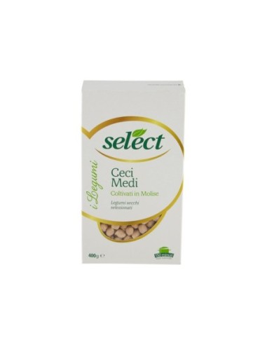 Select Ceci Medi Secchi - 400 gr - Spedizione gratuita consegnata in EUROPA e UK