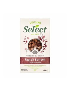 Select Haricots Borlotti Secs - 400 gr - Livraison gratuite en EUROPE et au Royaume-Uni