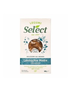 Select Lenticchie Medie Secche - 400 gr - Spedizione gratuita consegnata in EUROPA e UK