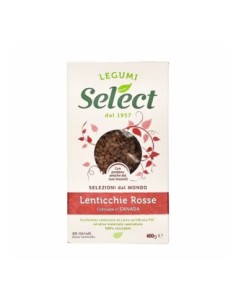 Seelct Lentilles rouges séchées - 400 gr - Livraison gratuite en EUROPE et au Royaume-Uni