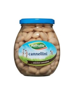 Valfrutta Italian Cannellini Beans - 360 gr - Free shipping delivered to EUROPE and UK