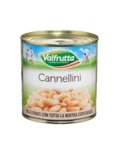 Valfrutta Italian Cannellini Beans - 3 x 400 gr - Free shipping delivered to EUROPE and UK