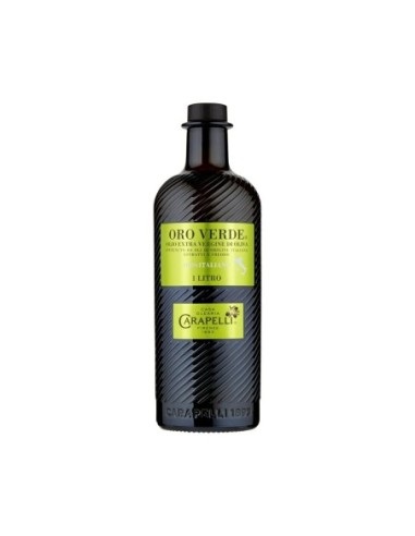 Carapelli Huile d'Olive Extra Vierge Oro Verde Extraite à Froid - 1 L - Livraison gratuite en EUROPE et au Royaume-Uni