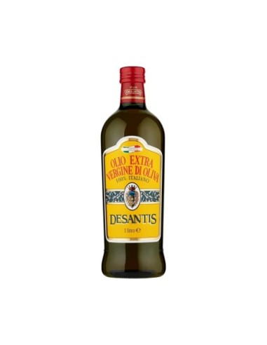 De Santis Huile d'Olive Extra Vierge 100% Italie - 1 L - Livraison gratuite en EUROPE et au Royaume-Uni