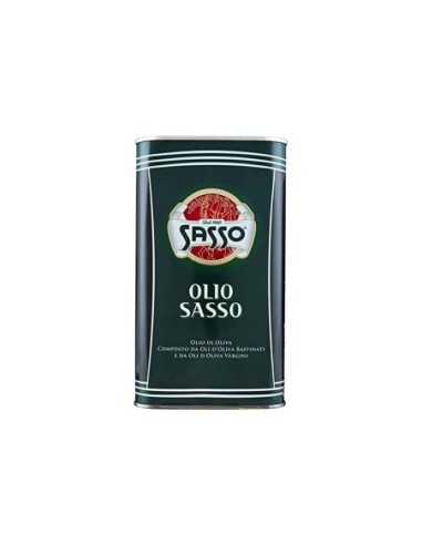 Sasso Olio d'Oliva Latta - 1 L - Free shipping delivered to EUROPE and UK