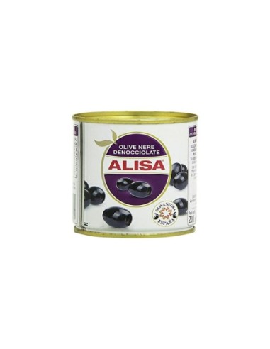 Alisa Olive Nere Denocciolate - 340 gr - Free shipping delivered to EUROPE and UK