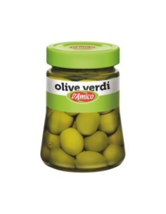 Olives Vertes D'Amico - 300 gr - Livraison gratuite en EUROPE et au Royaume-Uni