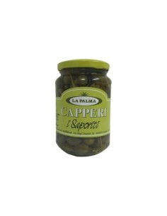 La Palma Capperi in Salamoia - 370 gr - Free shipping delivered to EUROPE and UK