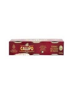 Callipo Tuna in Olive Oil - 3 x 70 gr - Free shipping delivered to EUROPE and UK