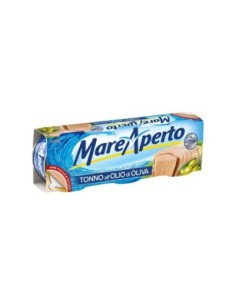 Mare Aperto Tonijn in Olijfolie - 3 x 70 gr - Gratis verzending naar Europa en Groot-Brittannië