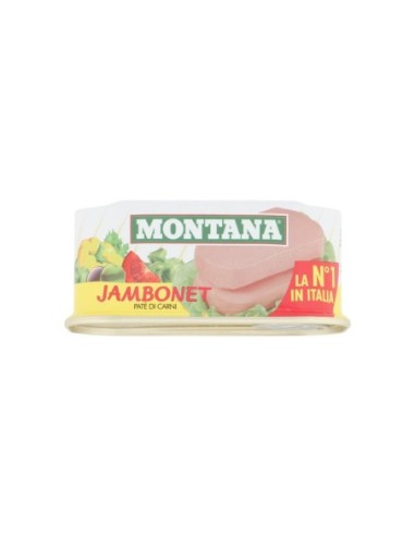 Montana Jambonet Pate di Carne - 200 gr - Free shipping delivered to EUROPE and UK