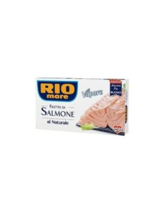 Rio Mare Natuurlijke Zalm - 150 gr - Gratis verzending naar Europa en Groot-Brittannië