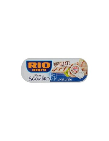 Rio Mare Maquereau Grillé Naturel - 120 gr - Livraison gratuite en EUROPE et au Royaume-Uni