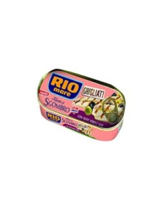 Rio Mare Sgombro Grigliato con Olive - 120 gr - Free shipping delivered to EUROPE and UK