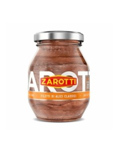 Zarotti Anchovy Fillets - 140 Gr - Free shipping delivered to EUROPE and UK