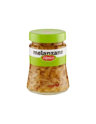 D'Amico Melanzane a Filetto sott'olio - 280 gr - Free shipping delivered to EUROPE and UK