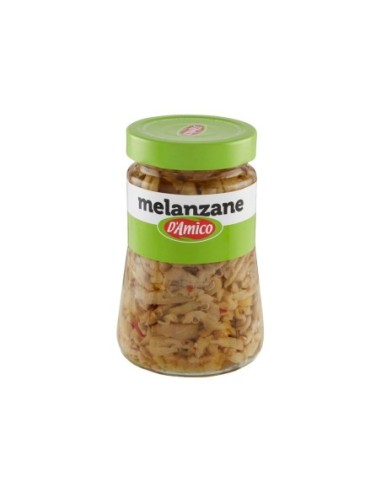 D'Amico Melanzane a Filetto sott'olio - 450 gr - Spedizione gratuita consegnata in EUROPA e UK