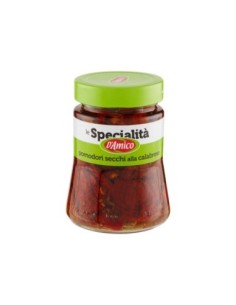 D'Amico Pomodori Secchi alla Calabrese Specialità - 280 gr - Spedizione gratuita consegnata in EUROPA e UK