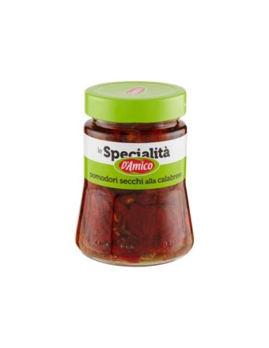 D'Amico Pomodori Secchi alla Calabrese Specialità - 280 gr - Free shipping delivered to EUROPE and UK