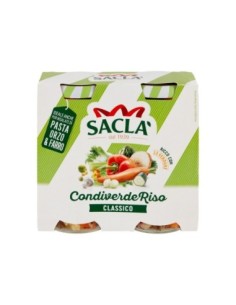 Sacla Condiriso Classico - 2 x 290 gr - Spedizione gratuita consegnata in EUROPA e UK