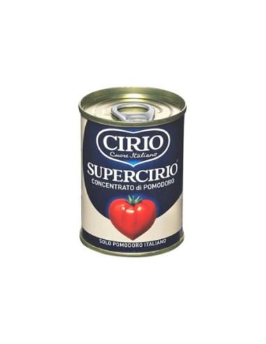 Cirio Doppelkonzentrat Tomatenmark - 140 gr - Kostenloser Versand nach Europa und Großbritannien