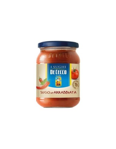 De Cecco Sugo all'Arrabbiata - 200 gr - Free shipping delivered to EUROPE and UK