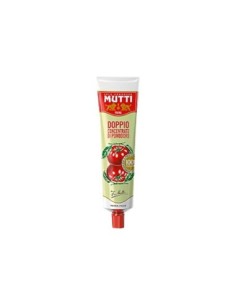 Mutti Doppio Concentrato di Pomodoro Tubo - 130 gr - Gratis verzending naar Europa en Groot-Brittannië