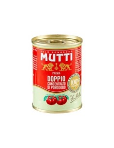 Mutti Doppio Concentrato di Pomodoro Latta - 140 gr - Free shipping delivered to EUROPE and UK