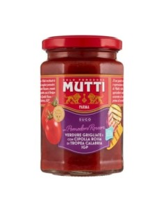 Mutti Tomato and Grilled Vegetables Sauce - 280 gr - Free shipping delivered to EUROPE and UK