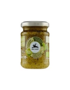 Alce Nero Pesto alla Genovese Bio - 130 gr - Spedizione gratuita consegnata in EUROPA e UK